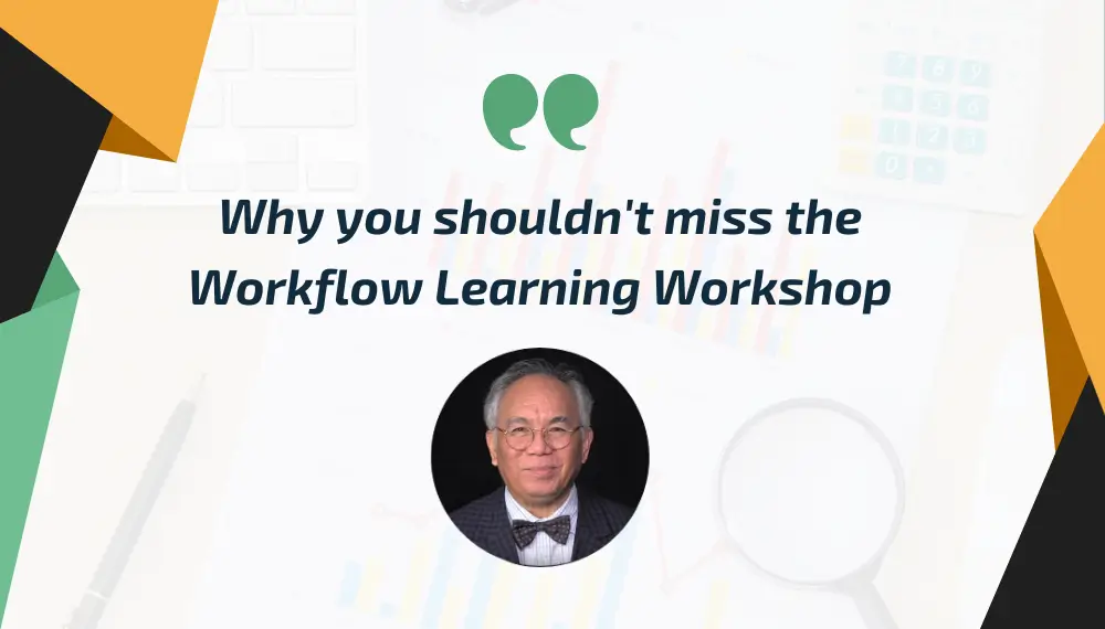 Why you shouldn't miss the Workflow Learning Workshop